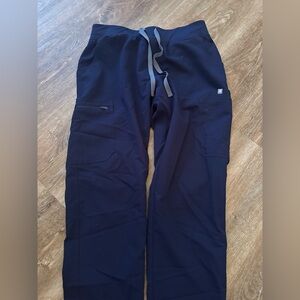 Navy blue scrub pants